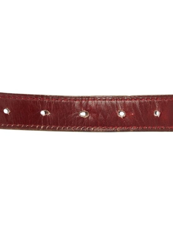 Hermes Belt Reversible Navy Red Leather main image 4